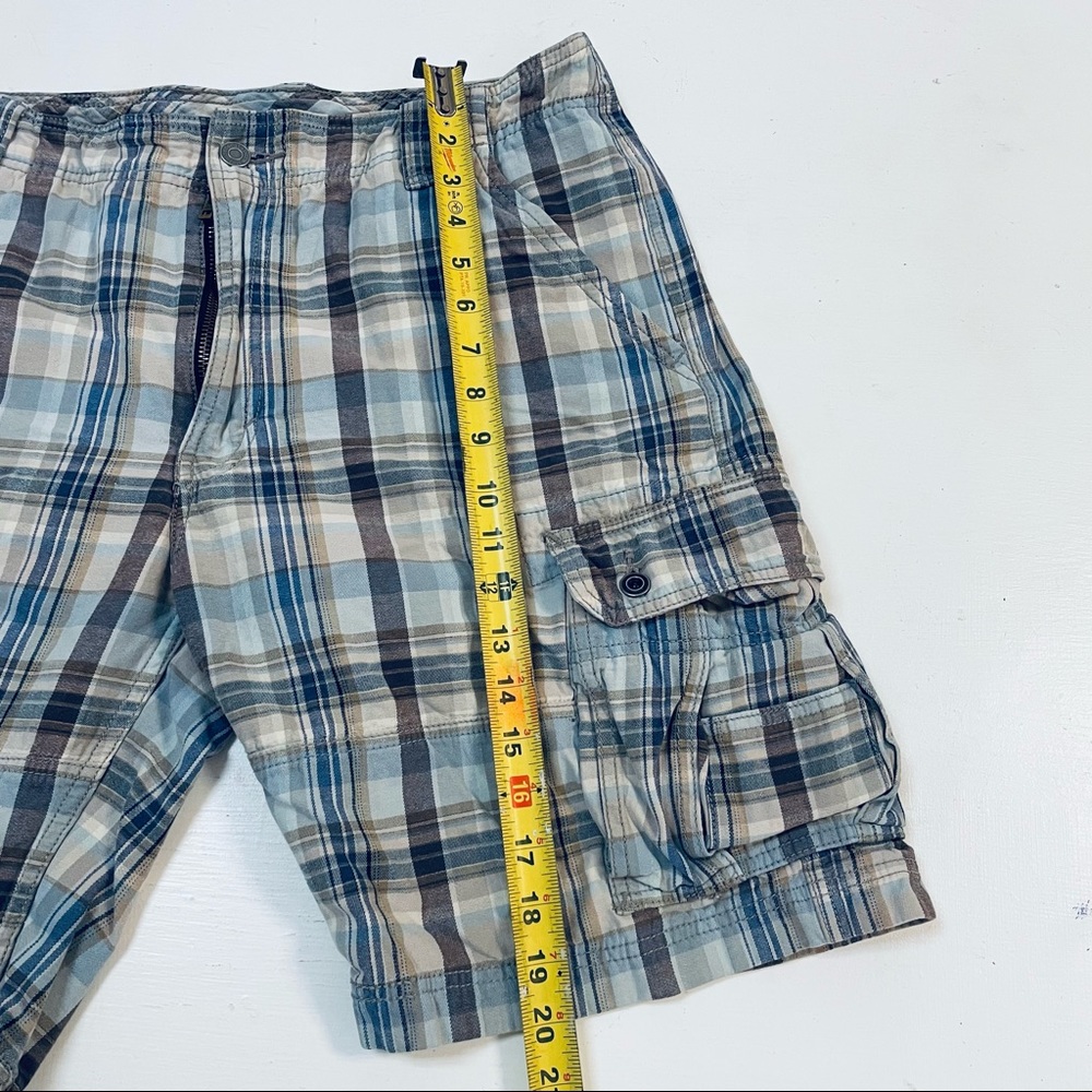 MENS LEVIS CARGO SHORTS Size 36 Multicolor Good Condition - Picture 6 of 10